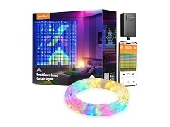 Brightown 400 RGBIC LEDs Smart Curtain Lights with DIY GIF