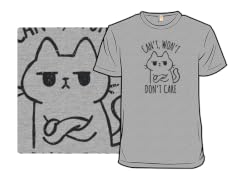 Can't Won't Don't Care