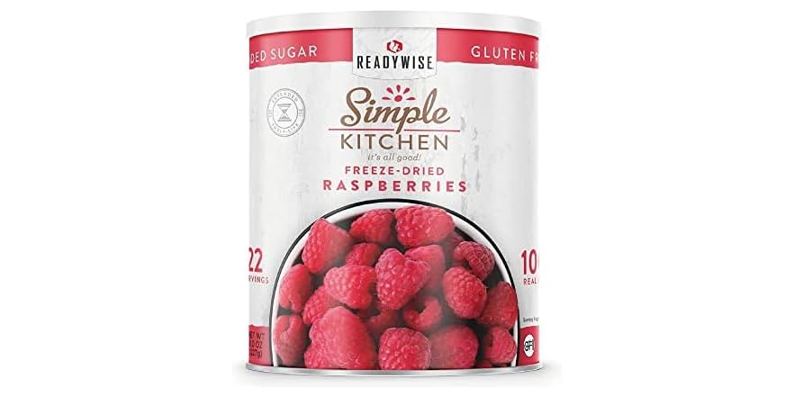 ReadyWise Freeze Dried Raspberries