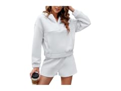 FKEEP Women's (XL) Womens 2 Piece Sweatsuit Outfit