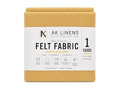 AK Trading CO. 72-Inch Wide 1/16” Thick Acrylic Felt, Champagne
