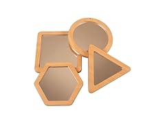 Learn Well Little Looking Shape Mirrors - Set of 4