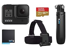 (NEW) GoPro HERO8 Black Retail Bundle (Open Box)