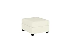 Real Relax Ottoman Convertible Sectional Sofa Couch, Linen F (Open Box)