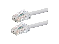 Monoprice Cat6 15ft White Patch Cable