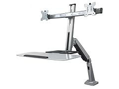 Manhattan Products Ergonomic Workstation Dual Monitor