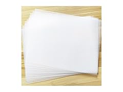 12 PC Clear Washable Fridge Liners