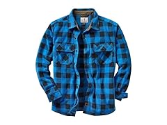 Legendary Whitetails Mens (XL) Navigator Fleece Blue