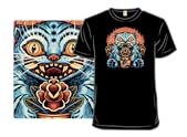 Blue Tiger Red Flame