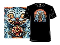 Blue Tiger Red Flame