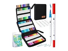 72 Dual Brush Markers for Adult