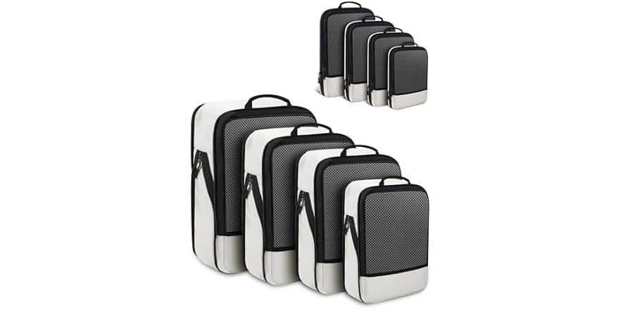 4 Pack Compression Packing Cubes