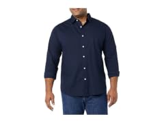 Amazon Essentials Men's Poplin Stretch Shirt