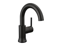 Delta Faucet Trinsic Matte Black Bathroom Faucet