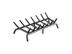 IDZO Solid Steel Fireplace Grate 30 Inch