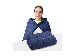 SHINEDOOR Quilted Fleece Wearable Blanket