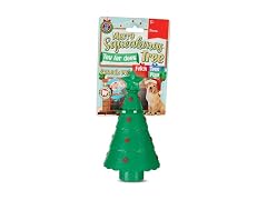 Bow Wow Pet Christmas Tree Squeaky Dog Chew Toy