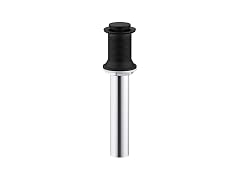 Gerber 1-1/4 in. Touch-Down Bathroom Sink Drain Black