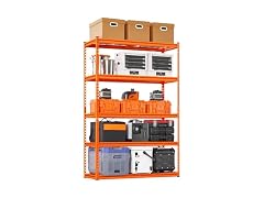 Storage Shelves 5 Tiered 2500 lbs