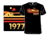 Retro Vintage Desert Planet