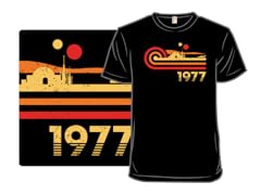 Retro Vintage Desert Planet