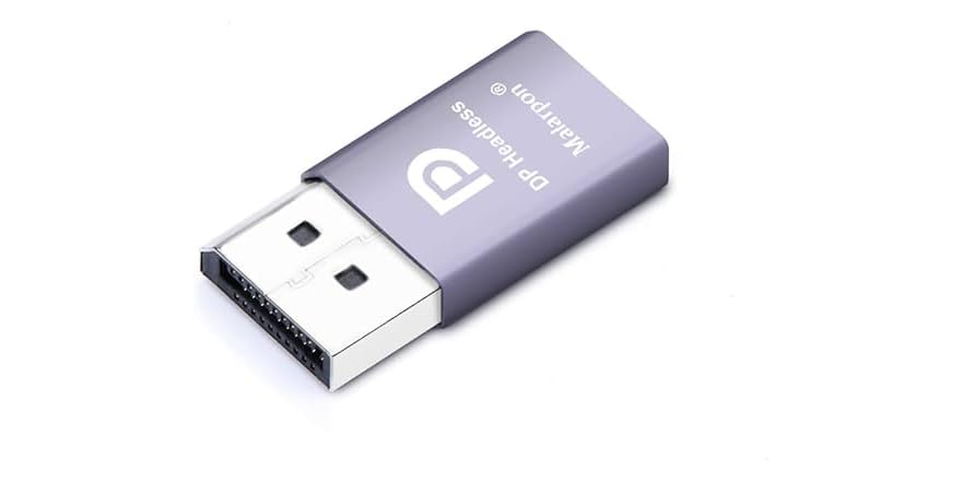 (4 PACK) DisplayPort Headless Ghost Display Emulator
