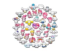 pocpockets 40Pcs Cartoon Shoe Charms