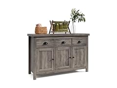 Senfot Farmhouse Sideboard, Grey Wash