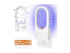 Fruit Fly Traps for Indoors, Plug in (1 Device + 5 Refills)