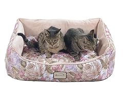 Armarkat Rose Pattern Pet Bed - 3 Sizes