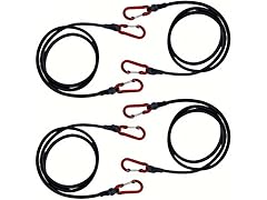 Bungee Cords with Carabiner Straps