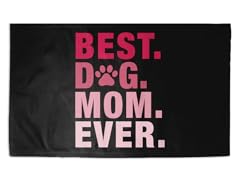 "Best Dog Mom" 3' x 2' Rug