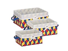 Honey Can Do Twisted Tote Baskets- 3 PK