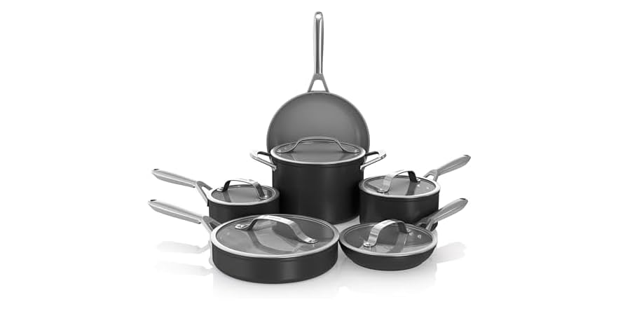Ninja Ceramic Pro 11-Piece Cookware Set