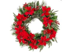 26" Colonial Wreath 70 LED