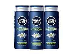 Nivea Men Hydration Body Wash, 6 Bottles