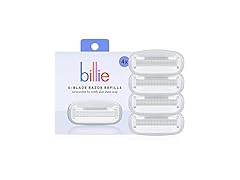 Billie Women’s Razor Refill Blades – 4 Count (Pack of 1)