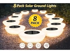 Hakol BH-999 8 Pack Hal Solar Ground Lights