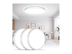 Brightever 3Pk 15" Flush Mount Ceiling Light