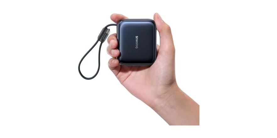 Woot! App: $19.99 | Baseus Picogo 10000mAh 45W Portable Power Bank w/ Built-in 45W USB-C Cable at Woot!