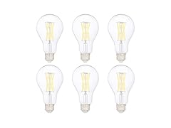 100W A19 Light Bulbs, Color of Choice, 6-pk