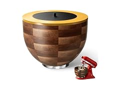 Solid Wood Mixing Bowl for 4.5-5Qt