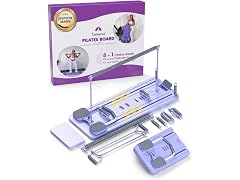 Yosana 8-in-1 Foldable Pilates Board w/ Bands Lilac