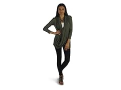 Criss Cross Cardigan, Olive