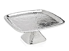Lava Nickel Square Cake Stand