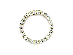 JewelryWeb 14k Yellow Gold Cubic