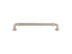 Top Knobs Chareau Reeded 7 Center Bar Pull Finish