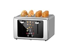 WUNLY 4 Slice Toaster Touchscreen