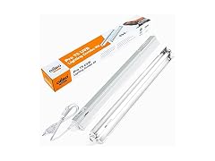 T5 HO Reptile Light Fixture UVB Lighting Combo Kit