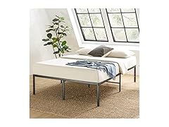 Best Price Mattress 16" Full Metal Platform Bed Frame